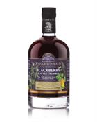 Foxdenton Blackberry and Apple Crumble Gin fra England indeholder 70 centiliter med 22,5 procent alkohol